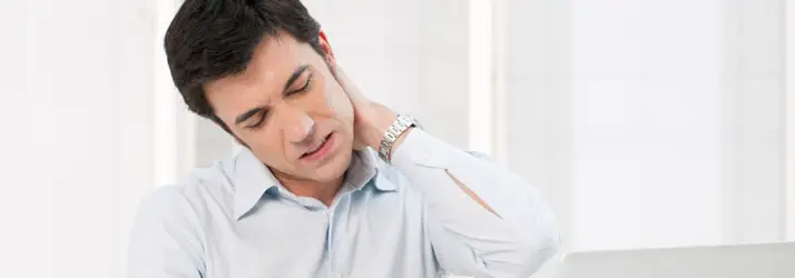 Chiropractic Coon Rapids MN man neck pain