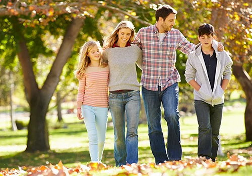 Chiropractic Coon Rapids MN Fall Family