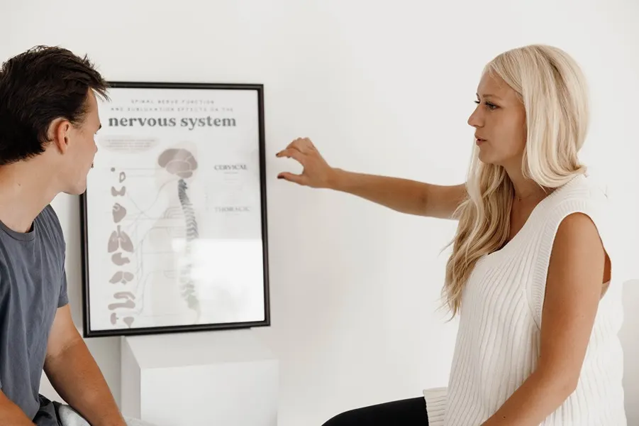 Chiropractor Coon Rapids MN Kayla Naess Talking